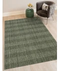 Amer Brooklyn Bays Green Hand-Woven Wool Blend Area Rug 5'x8'