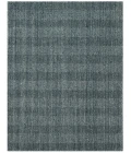 Amer Brooklyn Bays Blue Hand-Woven Wool Blend Area Rug 9'x12'