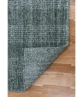 Amer Brooklyn Bays Blue Hand-Woven Wool Blend Area Rug 9'x12'