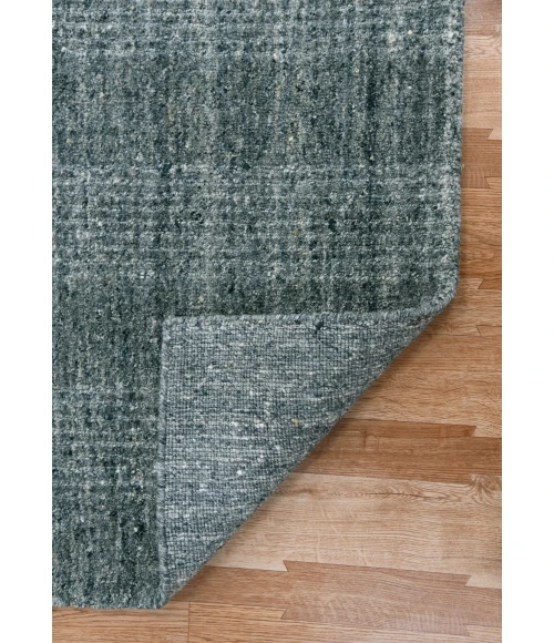 Amer Brooklyn Bays Blue Hand-Woven Wool Blend Area Rug 9'x12'
