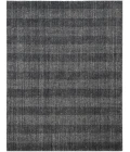 Amer Brooklyn Bays Charcoal Hand-Woven Wool Blend Area Rug 5'x8'