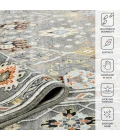 Amer Bristol Santas Gray BRS-15 8ft. x 10ft. Rect. Rug