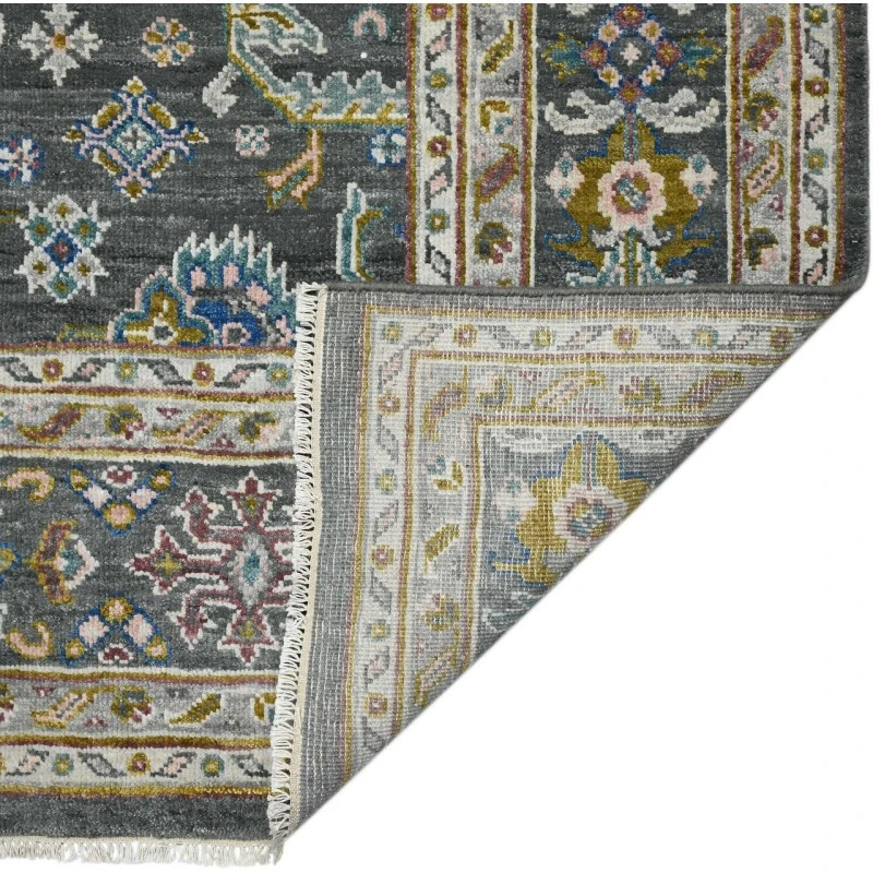 Amer Bristol Gray/Multi BRS-19 8ft. x 10ft. Rect. Rug
