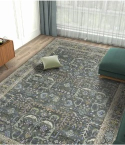 Amer Bristol Gray/Multi BRS-19 10ft. x 14ft. Rect. Rug