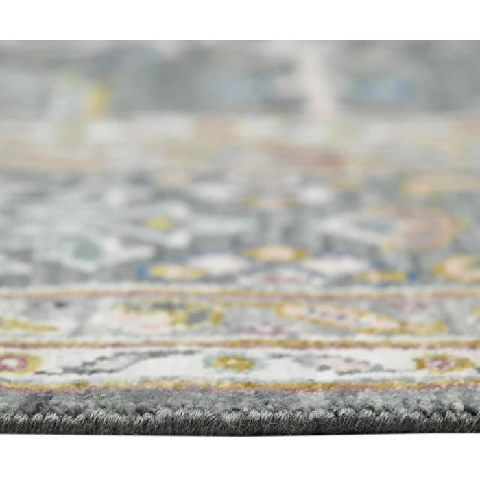 Amer Bristol Gray/Multi BRS-19 9ft. x 12ft. Rect. Rug