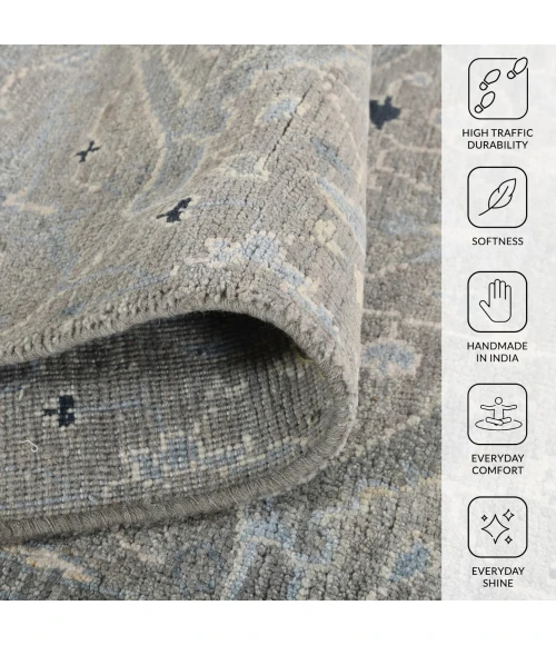 Amer Bristol Silver Sand BRS-2 10ft. x 14ft. Rect. Rug