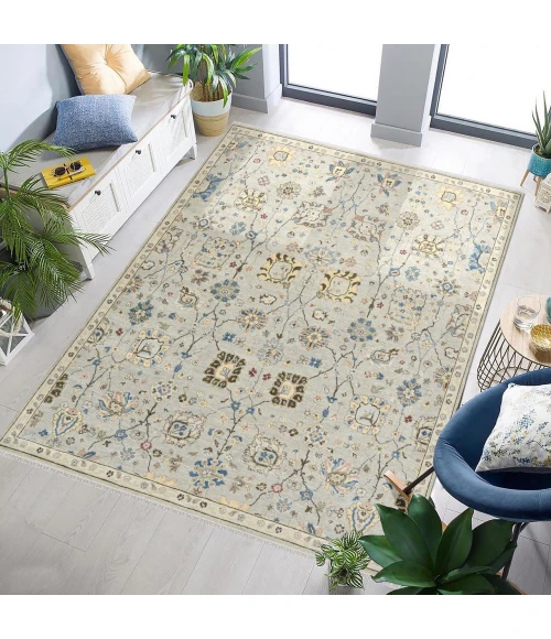 Amer Bristol Silver Gray BRS-30 12ft. x 15ft. Rect. Rug