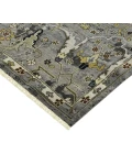 Amer Bristol Deep Silver/Gold BRS-43 12ft. x 15ft. Rect. Rug