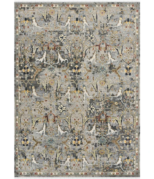 Amer Bristol Deep Silver/Gold BRS-43 12ft. x 15ft. Rect. Rug