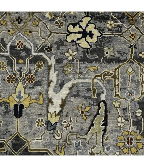 Amer Bristol Deep Silver/Gold BRS-43 12ft. x 15ft. Rect. Rug