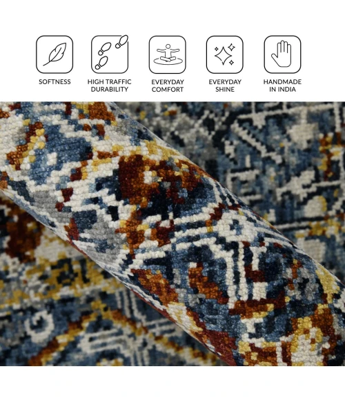 Amer Bristol Blue BRS-46 12ft. x 15ft. Rect. Rug