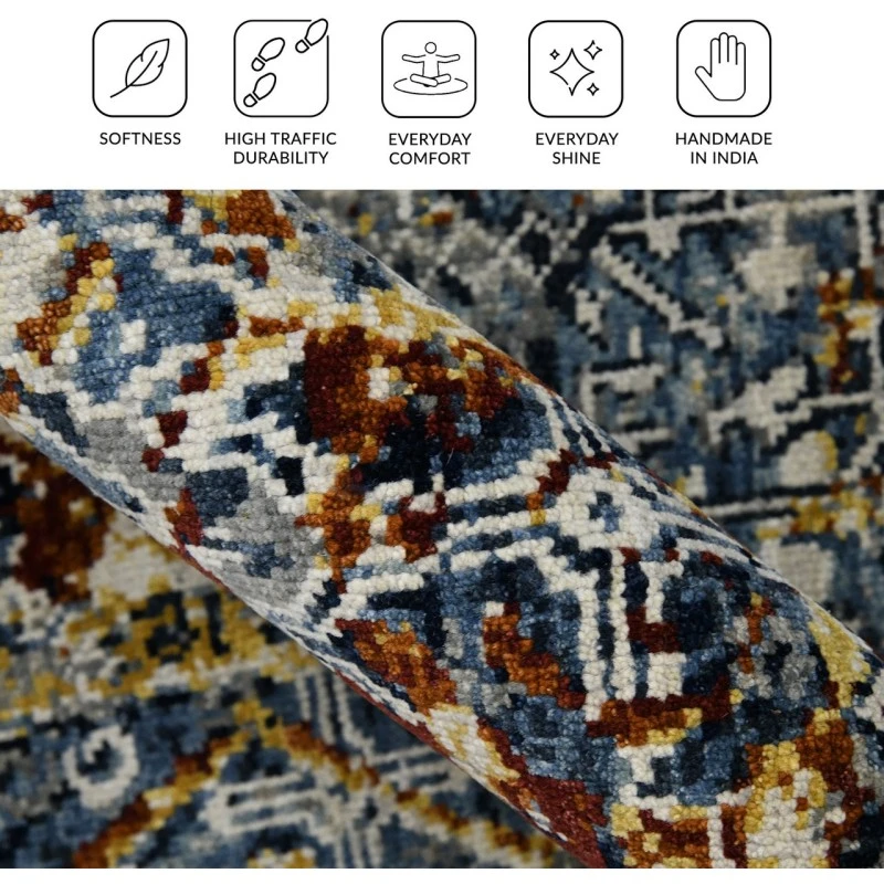 Amer Bristol Blue BRS-46 2ft. x 3ft. Rect. Rug