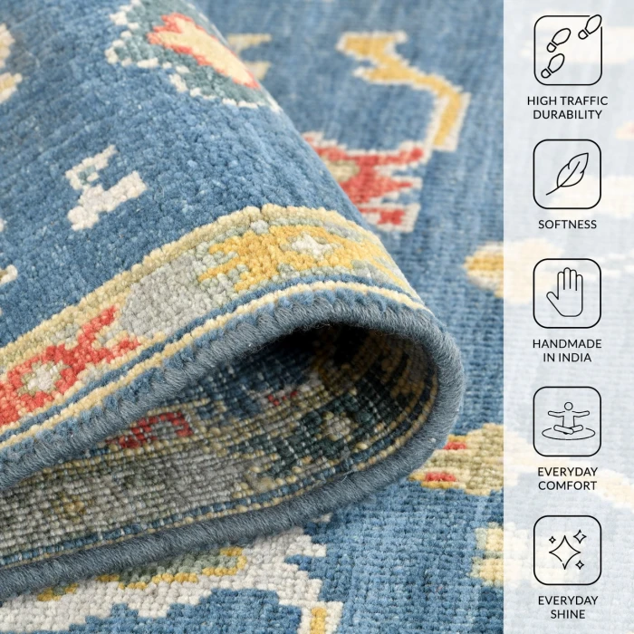Amer Bristol Medium Blue BRS-56 2ft. x 3ft. Rect. Rug