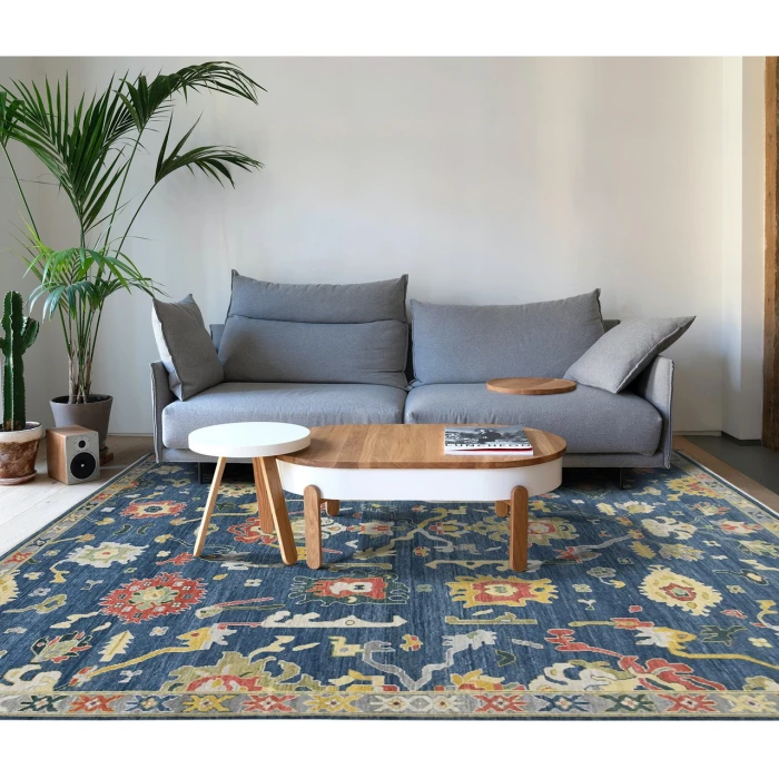 Amer Bristol Medium Blue BRS-56 2ft. x 3ft. Rect. Rug