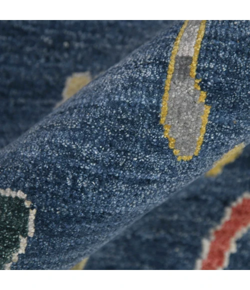 Amer Bristol Medium Blue BRS-56 12ft. x 15ft. Rect. Rug
