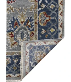 Amer Bristol Ice Blue/Midnight Blue BRS-8 2ft.8in. x 8ft. Rect. Rug