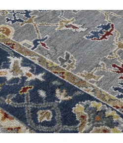 Amer Bristol Ice Blue/Midnight Blue BRS-8 2ft.8in. x 8ft. Rect. Rug