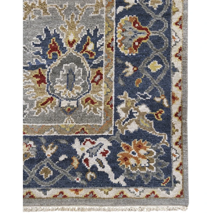 Amer Bristol Ice Blue/Midnight Blue BRS-8 9ft. x 12ft. Rect. Rug