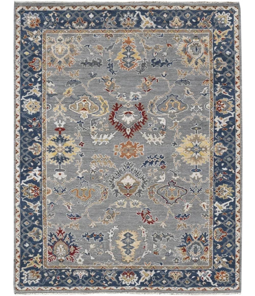 Amer Bristol Ice Blue/Midnight Blue BRS-8 12ft. x 15ft. Rect. Rug