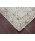 Amer Century Leeds Vintage Gray Polyester Area Rug 9'x13'
