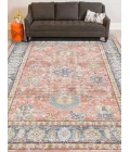 Amer Century Reuda Vintage Coral Polyester Area Rug 9'x13'