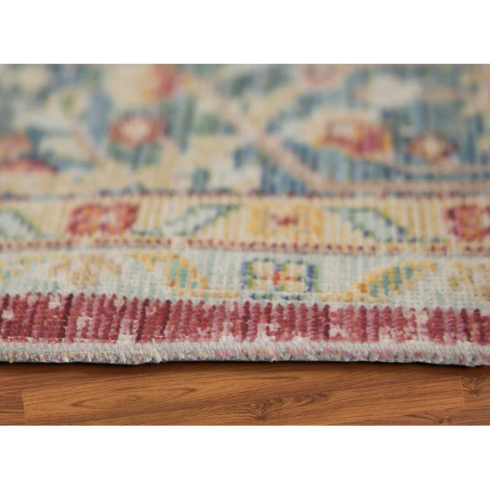 Amer Century Haven Vintage Red Polyester Runner Rug 2'6"x8'