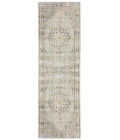 Amer Century Haven Vintage Green Polyester Runner Rug 2'6"x8'