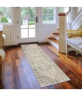 Amer Century Haven Vintage Green Polyester Runner Rug 2'6"x8'
