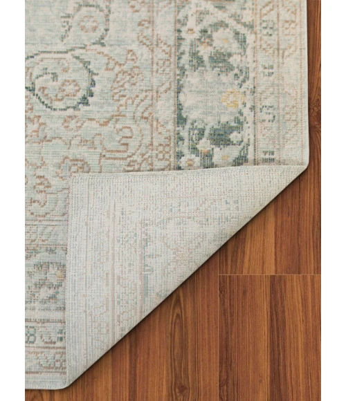 Amer Century Haven Vintage Green Polyester Area Rug 9'x13'