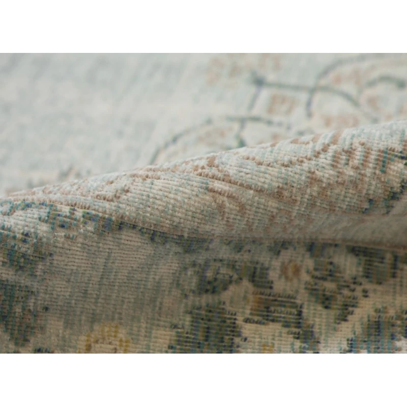 Amer Century Haven Vintage Green Polyester Area Rug 9'x13'