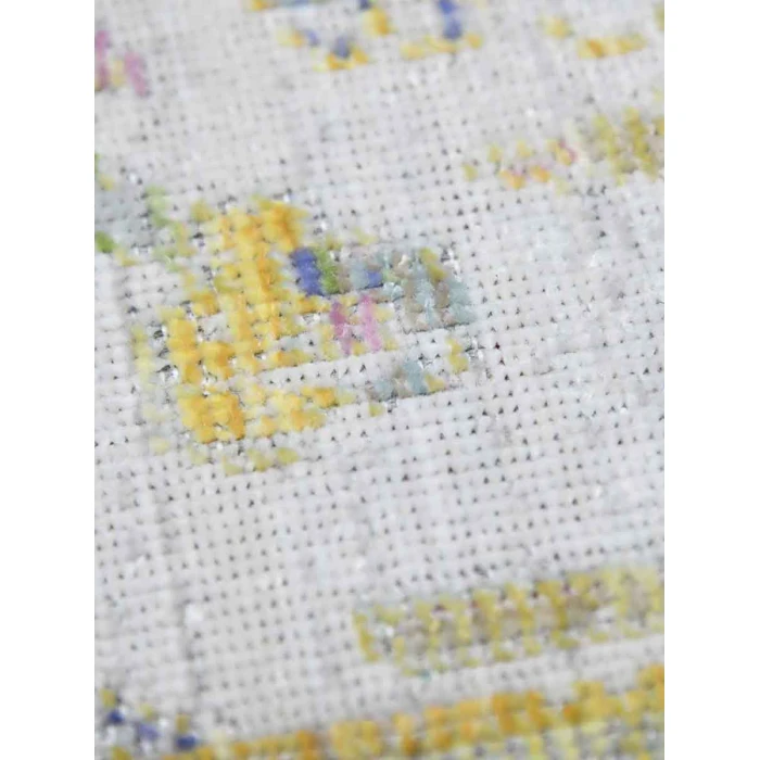 Amer Century Bay Vintage Gray Polyester Runner Rug 2'6"x8'
