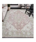Amer Century Blythe Vintage Lavender Polyester Area Rug 7'10"x10'6"
