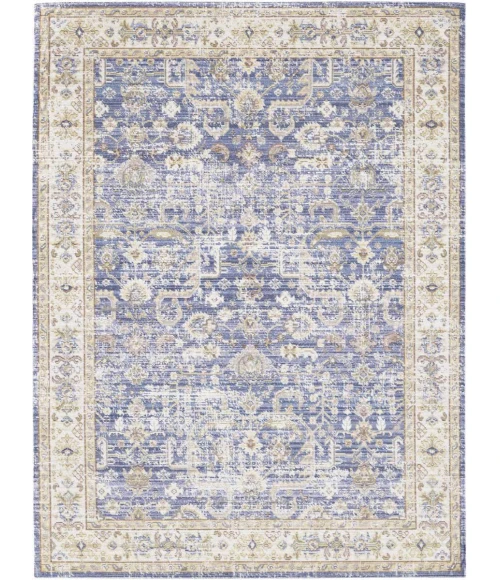 Amer Century Tatum Vintage Lavender Polyester Area Rug 9'x13'