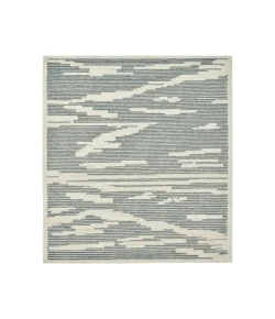 Amer Chicago Turlen Gray Geometric New Zealand Rug 9' x 13'
