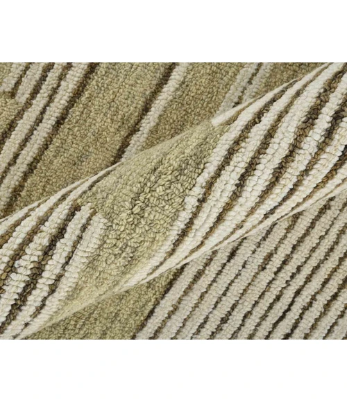 Chicago Umika Ivory Geometric New Zealand Area Rug