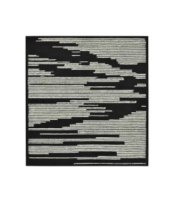 Amer Chicago Umika Ebony Geometric New Zealand Rug 9' x 13'