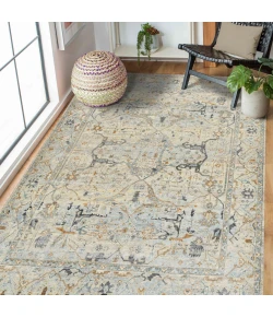 Amer Craft Ice Blue CRA-1 9ft. x 12ft. Rect. Rug