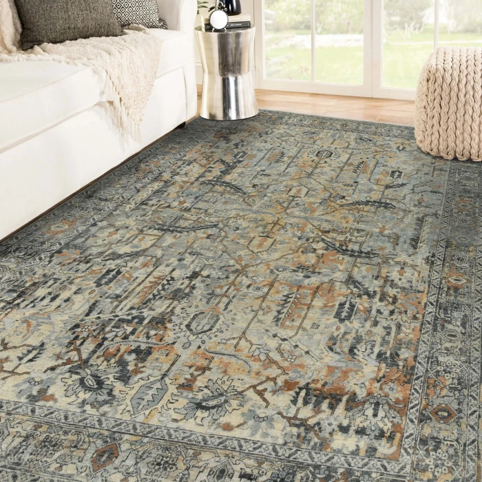 Amer Craft Blue CRA-5 2ft. x 3ft. Rect. Rug