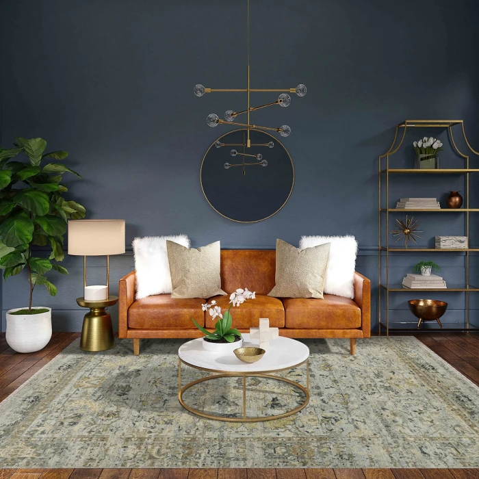 Amer Craft Gray CRA-7 2ft. x 3ft. Rect. Rug