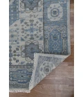 Amer Divine Toluca Blue Hand-Knotted Wool Area Rug 2'x3'