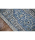 Amer Divine Toluca Blue Hand-Knotted Wool Area Rug 2'x3'