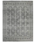 Amer Divine Loise Gray Hand-Knotted Wool Area Rug 9'x12'