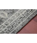 Amer Divine Loise Gray Hand-Knotted Wool Area Rug 9'x12'