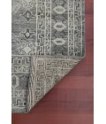 Amer Divine Loise Gray Hand-Knotted Wool Area Rug 9'x12'