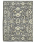 Amer Divine Pollie Brown Hand-Knotted Wool Area Rug 8'x10'