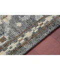 Amer Divine Pollie Brown Hand-Knotted Wool Area Rug 8'x10'
