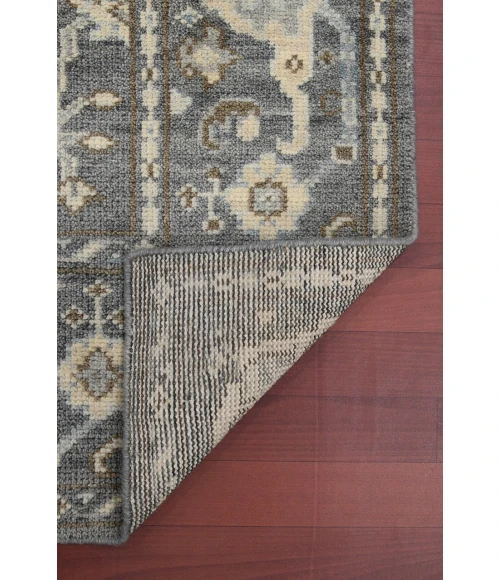 Amer Divine Pollie Brown Hand-Knotted Wool Area Rug 8'x10'