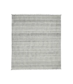 Amer Dune Alliya Charcoal Flatweave Cotton Rug 8'6" x 12'
