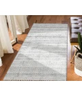 Dune Alliya Charcoal Flatweave Cotton Area Rug