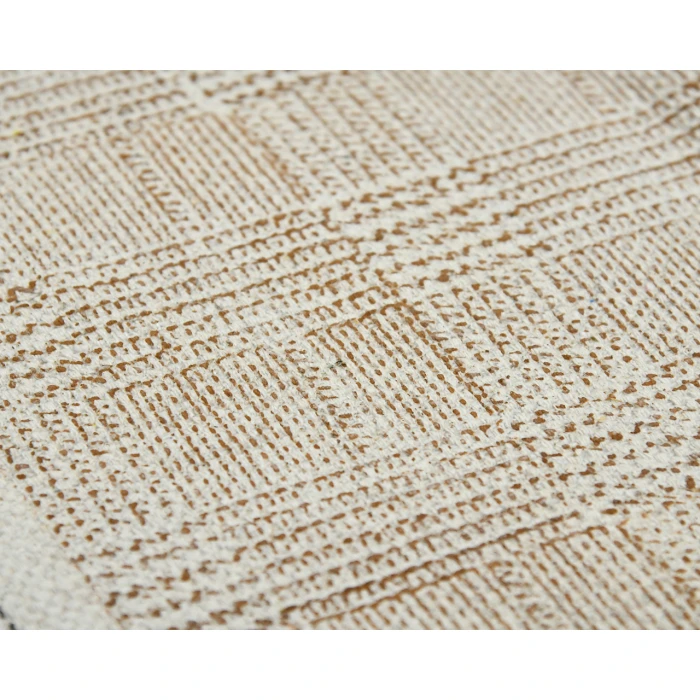 Dune Briel Brown Flatweave Cotton Area Rug